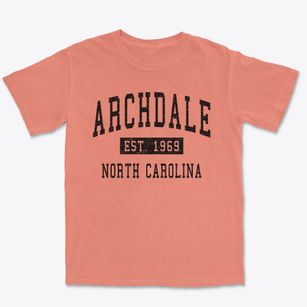 Archdale North Carolina Classic Established Premium Heavyweight T-shirt