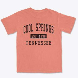 Cool Springs Tennessee Classic Established Premium Heavyweight T-shirt