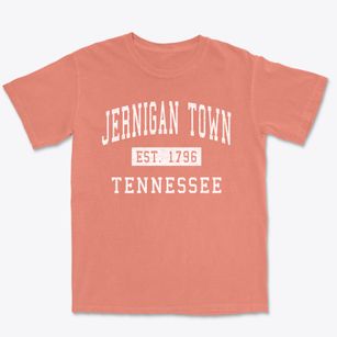 Jernigan Town Tennessee Classic Established Premium Heavyweight T-shirt
