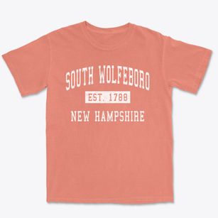 South Wolfeboro New Hampshire Classic Established Premium Heavyweight T-shirt
