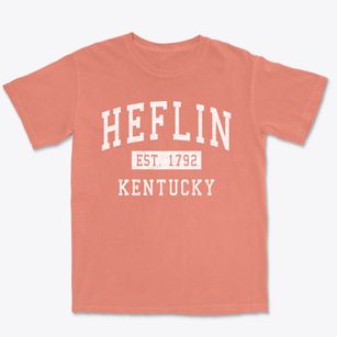 Heflin Kentucky Classic Established Premium Heavyweight T-shirt