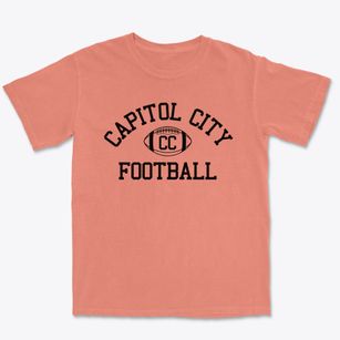 Capitol City Sda School Classic Football Premium Heavyweight T-shirt