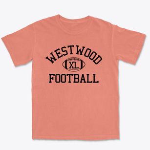 Westwood High School Classic Football Premium Heavyweight T-shirt