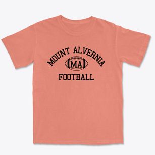 Mount Alvernia High School Classic Football Premium Heavyweight T-shirt