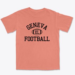 Geneva High School Classic Football Premium Heavyweight T-shirt