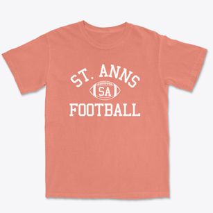 Saint Anns School Classic Football Premium Heavyweight T-shirt