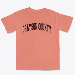 Grayson County Learning Center Varsity Arch Premium Heavyweight T-shirt
