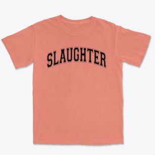 Slaughter Elementary School Varsity Arch Premium Heavyweight T-shirt
