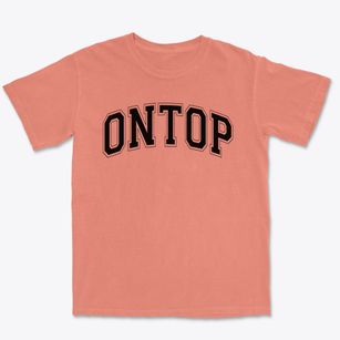 Ontop Alternative School Varsity Arch Premium Heavyweight T-shirt
