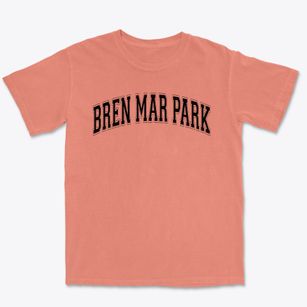Bren Mar Park Elementary School Varsity Arch Premium Heavyweight T-shirt