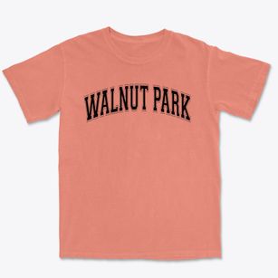 Walnut Park Elementary School Varsity Arch Premium Heavyweight T-shirt