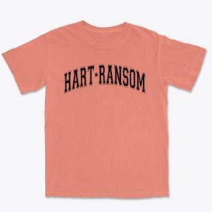 Hart-ransom Academic Charter School Varsity Arch Premium Heavyweight T-shirt
