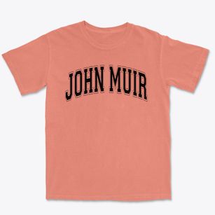 John Muir Elementary School Varsity Arch Premium Heavyweight T-shirt