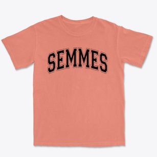 Semmes Elementary School Varsity Arch Premium Heavyweight T-shirt