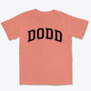 Dodd Middle School Varsity Arch Premium Heavyweight T-shirt
