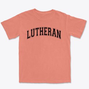 Lutheran High School Of Hawaii Varsity Arch Premium Heavyweight T-shirt