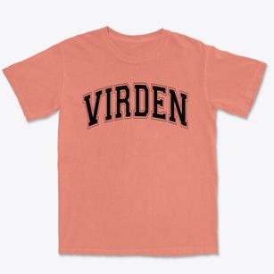 Virden Elementary School Varsity Arch Premium Heavyweight T-shirt