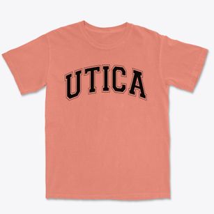 Utica Elementary School Varsity Arch Premium Heavyweight T-shirt