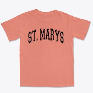 St. Mary's School Varsity Arch Premium Heavyweight T-shirt