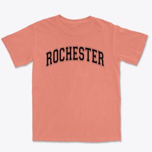 Rochester Community High School Varsity Arch Premium Heavyweight T-shirt