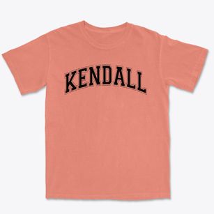 Kendall Elementary School Varsity Arch Premium Heavyweight T-shirt