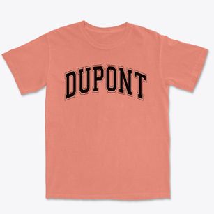 Dupont Middle School Varsity Arch Premium Heavyweight T-shirt