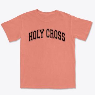 Holy Cross Lutheran School Varsity Arch Premium Heavyweight T-shirt