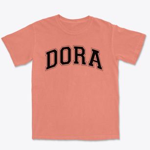 Dora Elementary School Varsity Arch Premium Heavyweight T-shirt