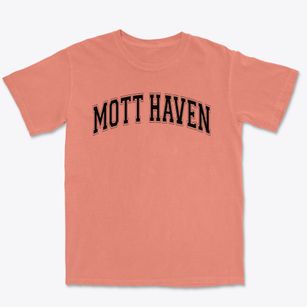 Mott Haven Varsity Arch Premium Heavyweight T-shirt