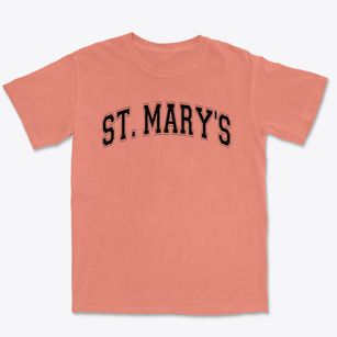 Saint Mary's School Varsity Arch Premium Heavyweight T-shirt