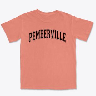 Pemberville Elementary School Varsity Arch Premium Heavyweight T-shirt
