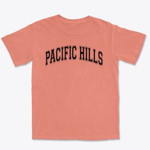 Pacific Hills School Varsity Arch Premium Heavyweight T-shirt