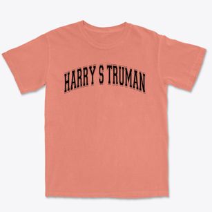 Harry S Truman Elementary School Varsity Arch Premium Heavyweight T-shirt