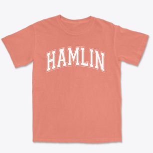Hamlin Elementary School Varsity Arch Premium Heavyweight T-shirt