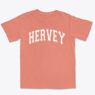 Hervey Primary School Varsity Arch Premium Heavyweight T-shirt