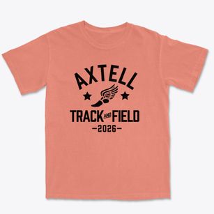 Axtell High School Track and Field Premium Heavyweight T-shirt