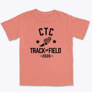 Career & Technology Center Track and Field Premium Heavyweight T-shirt