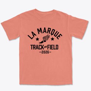 La Marque Middle School Track and Field Premium Heavyweight T-shirt