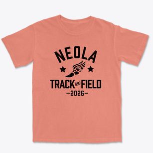 Neola Elementary School Track and Field Premium Heavyweight T-shirt