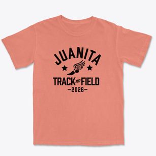 Juanita High School Track and Field Premium Heavyweight T-shirt