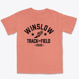 Winslow Elementary School Track and Field Premium Heavyweight T-shirt