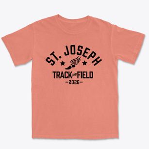 Saint Joseph School Track and Field Premium Heavyweight T-shirt