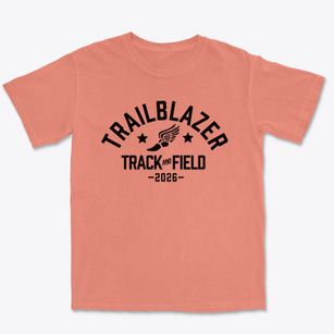 Trailblazer Elementary School Track and Field Premium Heavyweight T-shirt