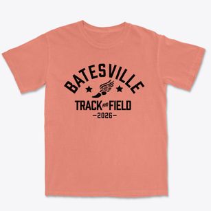 Batesville High School Track and Field Premium Heavyweight T-shirt