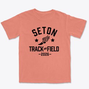 Seton Catholic School Track and Field Premium Heavyweight T-shirt