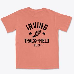 Irving Elementary School Track and Field Premium Heavyweight T-shirt