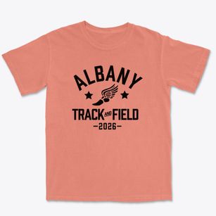Albany Elementary School Track and Field Premium Heavyweight T-shirt