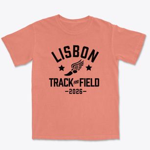 Lisbon Elementary School Track and Field Premium Heavyweight T-shirt