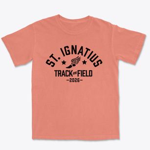 Saint Ignatius School Track and Field Premium Heavyweight T-shirt
