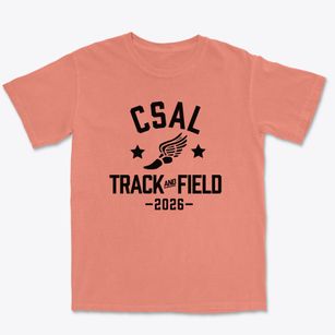 Community School For Apprenticeship Learning Track and Field Premium Heavyweight T-shirt